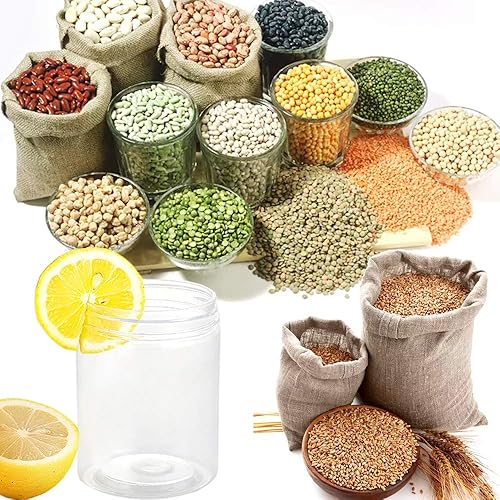 Miniatura 7 de Paquete de 20 frascos redondos de plástico de 4 onzas fluidas con tapas, recipientes vacíos de limo transparente, recipientes de almacenamiento