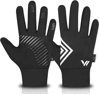 WESTWOOD FOX Winter Warm Kids Gloves, Children thermal touchscreen gloves, Anti-Slip, Sports, Cycling, Running, Riding, Outdoor Gloves for Boys Girls 4-12 Years old