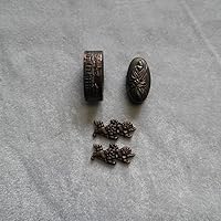 Vista 10 de Espada samurái japonesa KOSHIRAE – Fuchi Kashira Menuki 01-77