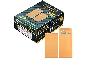 500 Pack 3.5 x 6.5 Envelopes