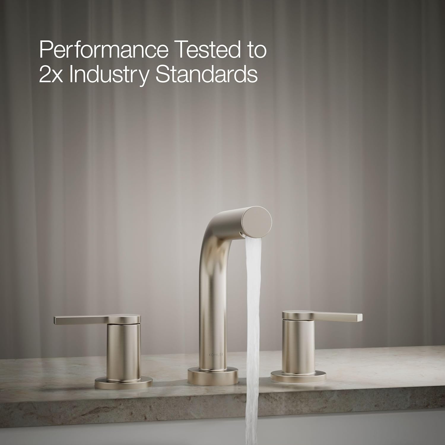 Elate Deck-Mount Bath Faucet Trim