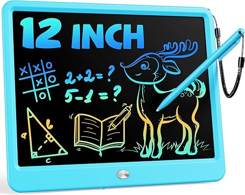 Miniatura 17 de Bravokids - Tablet de escritura LCD de 10 pulgadas para niños de 3 a 6 años, juguete infantil, tablero electrónico, juguete educativo para niños de