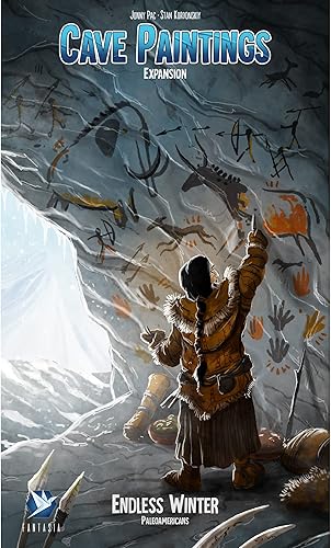 Miniatura 2 de Endless Winter Paleoamericans Cave Paintings - Expansión del juego de mesa | Juego de estrategia prehistórica para adultos y niños | A partir de 12