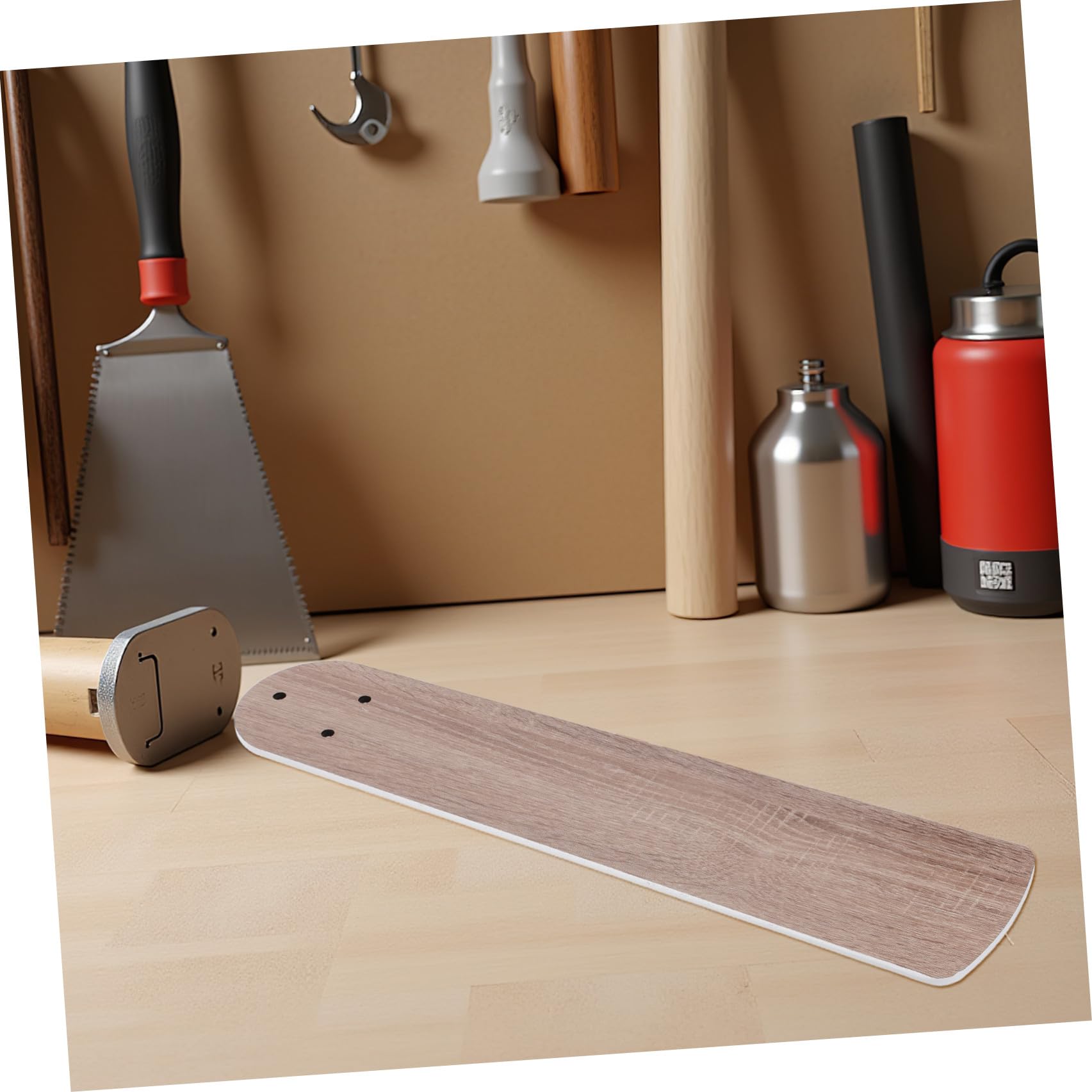 Tofficu 5 Pezzi Accessori per Ventilatore da Soffitto Legno e Morsetti per Ricambio Resistente per Ventilatore e Lampada da Soffitto