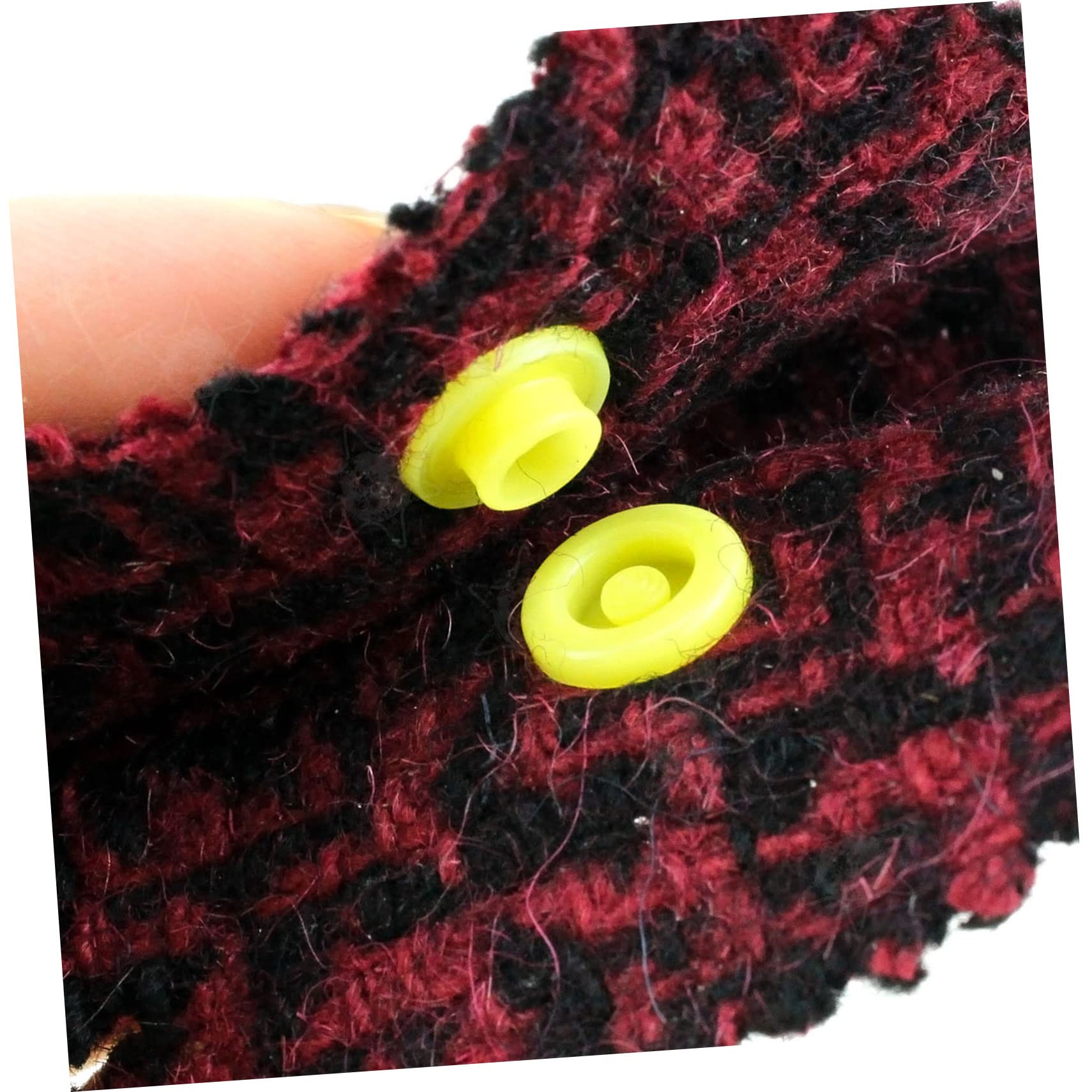 NUOBESTY Set Completo da 360 Bottoni Automatici in Plastica Colorati a Cinque Punte, Chiusure a Scatto per Cucito e Artigianato, per Camicie, Jeans, Giacche e Borse, Kit Professionale