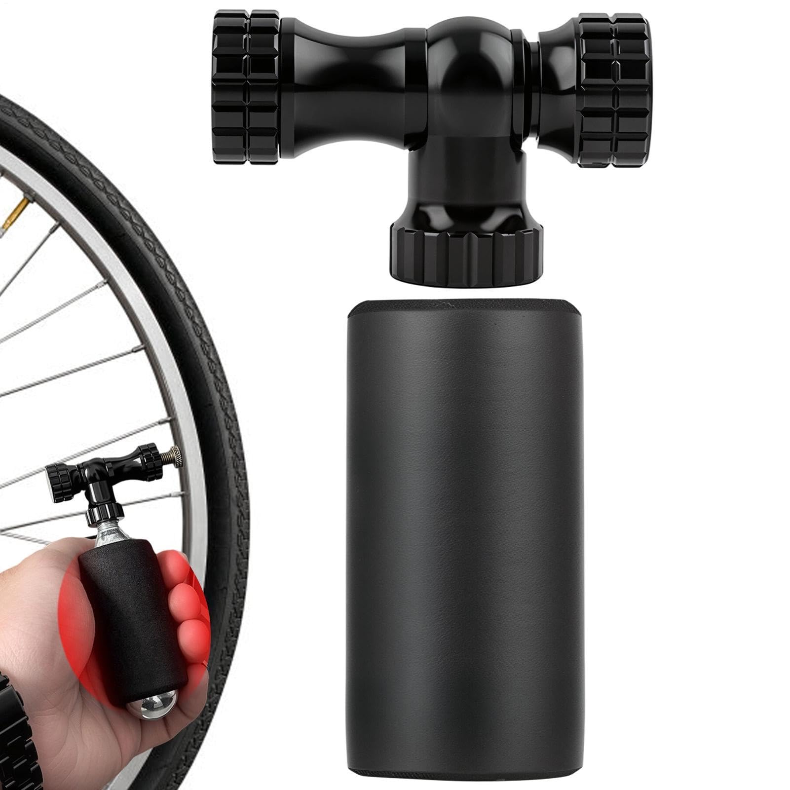 Cabezal inflador de neumáticos para bici carretera en uso diario carreras y ciclismo 8