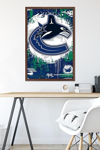 Miniatura 10 de Trends International NHL Vancouver Canucks - Póster de pared con logotipo Maximalist 23