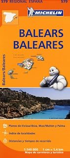 Mapa regional balears - baleares