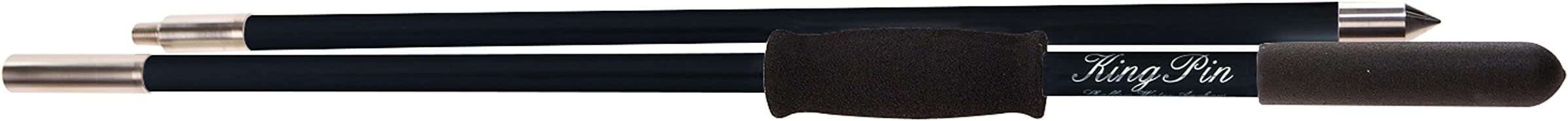 Panther Marine KPP120B King Pin Anchor Pole - 2 Piece, 12 - Black