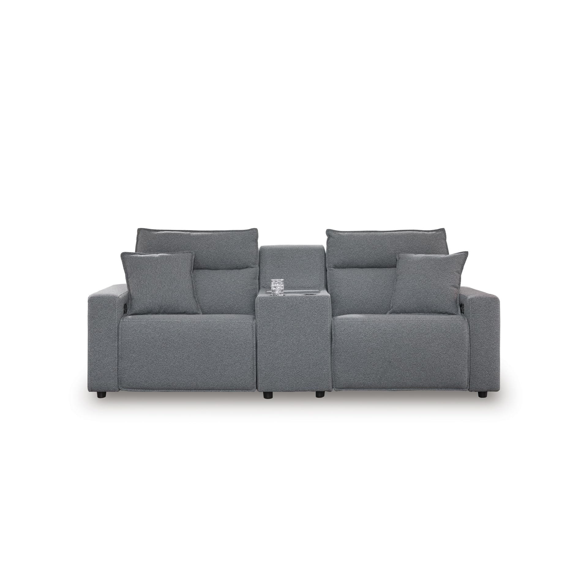 Signature Design by Ashley 3-Piece Power Reclining Sectional, Gray