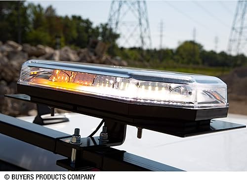 Miniatura 9 de Buyers Products - 8891062 Mini barra de luz LED octogonal de 15 pulgadas ámbartransparente