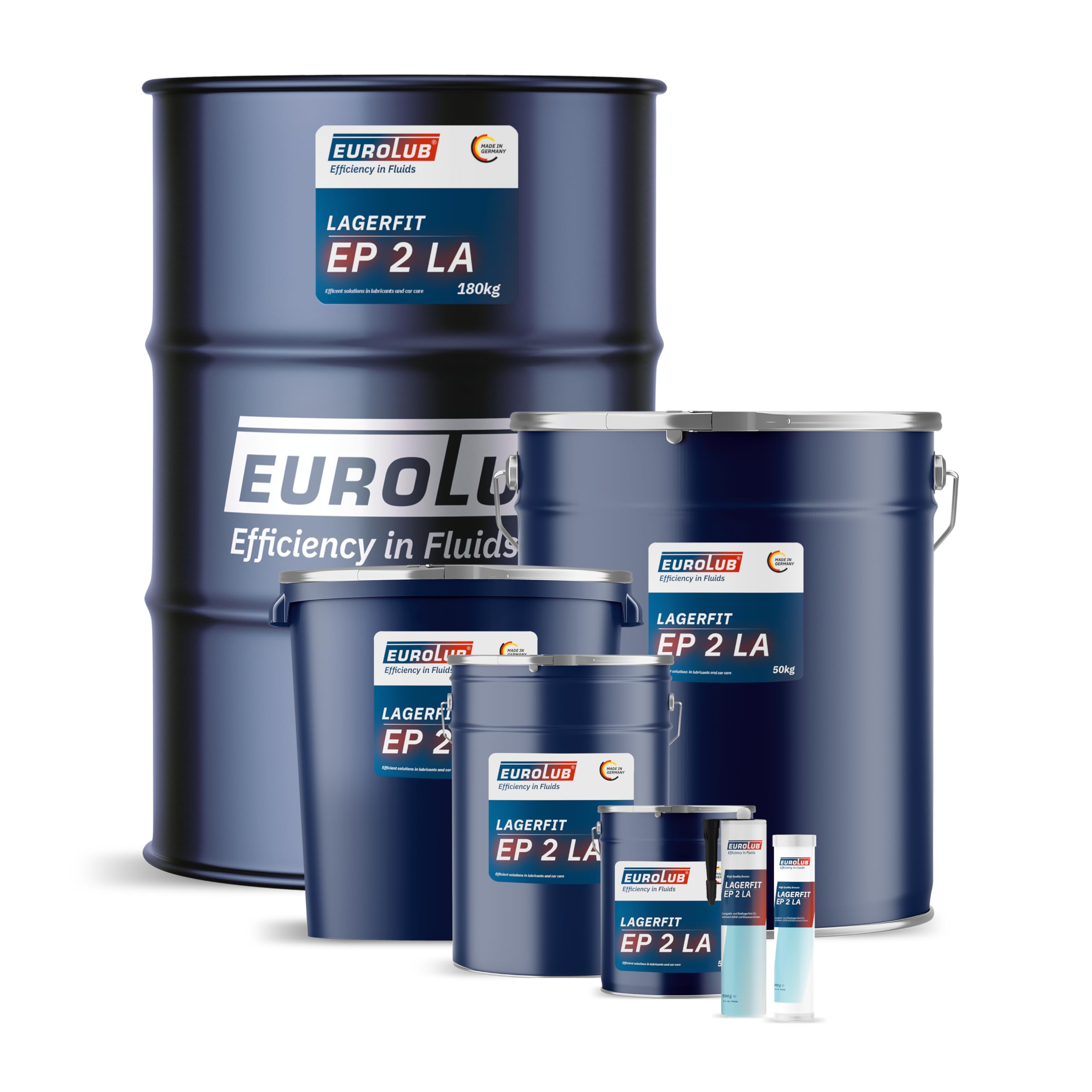 EUROLUB Lagerfit EP 2 LA - Grasso a Lunga Durata, 5 kg