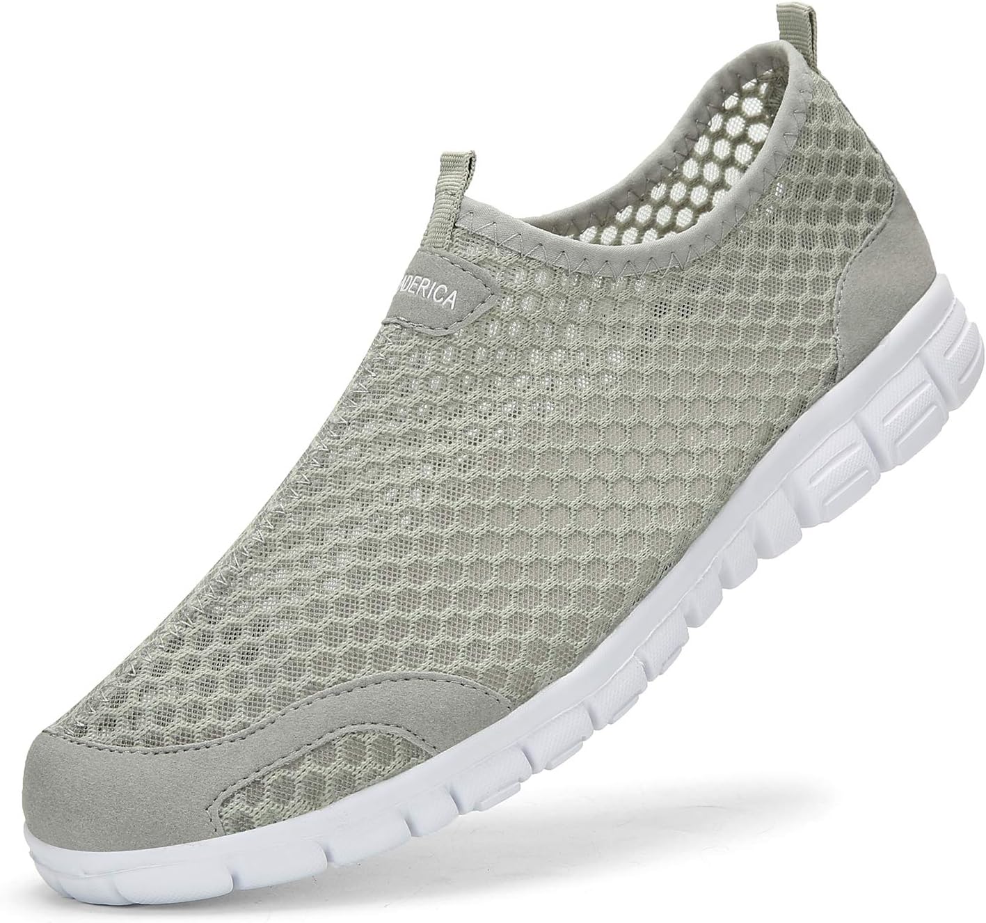 Men's Lightweight Aqua Water Shoes Beach Sneakers…
