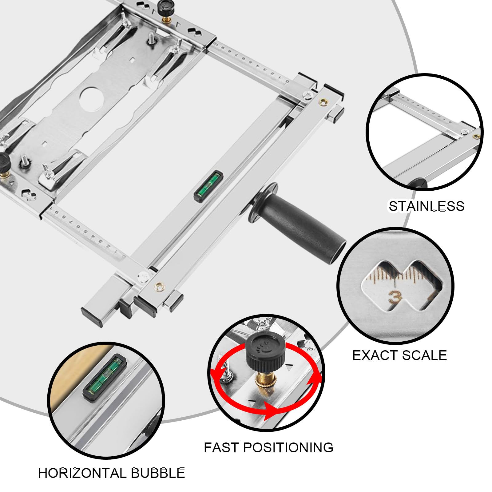 Professionalità Lavorazione Del Legno Utensile Da Taglio Macchina Bordi Guida Posizionamento Tavola di Legno con Capacità 0-32cm Ristrutturazioni Domestiche