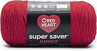 Vista 5 de Red Heart Super Saver - Ovillo de lana jumbo, color blanco suave, 2 unidades (paquete de 1)