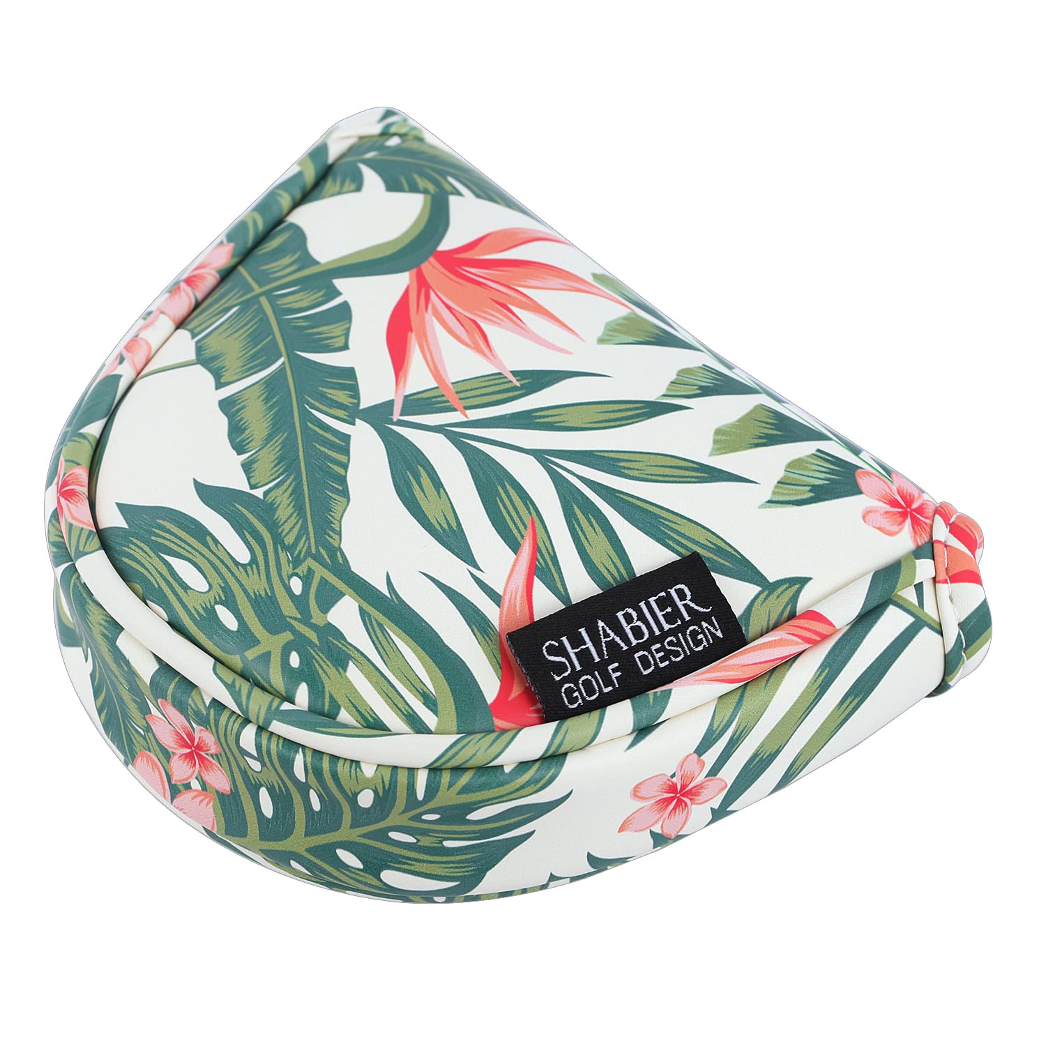 Copri mazza da golf con motivo floreale hawaiano, per putter da golf