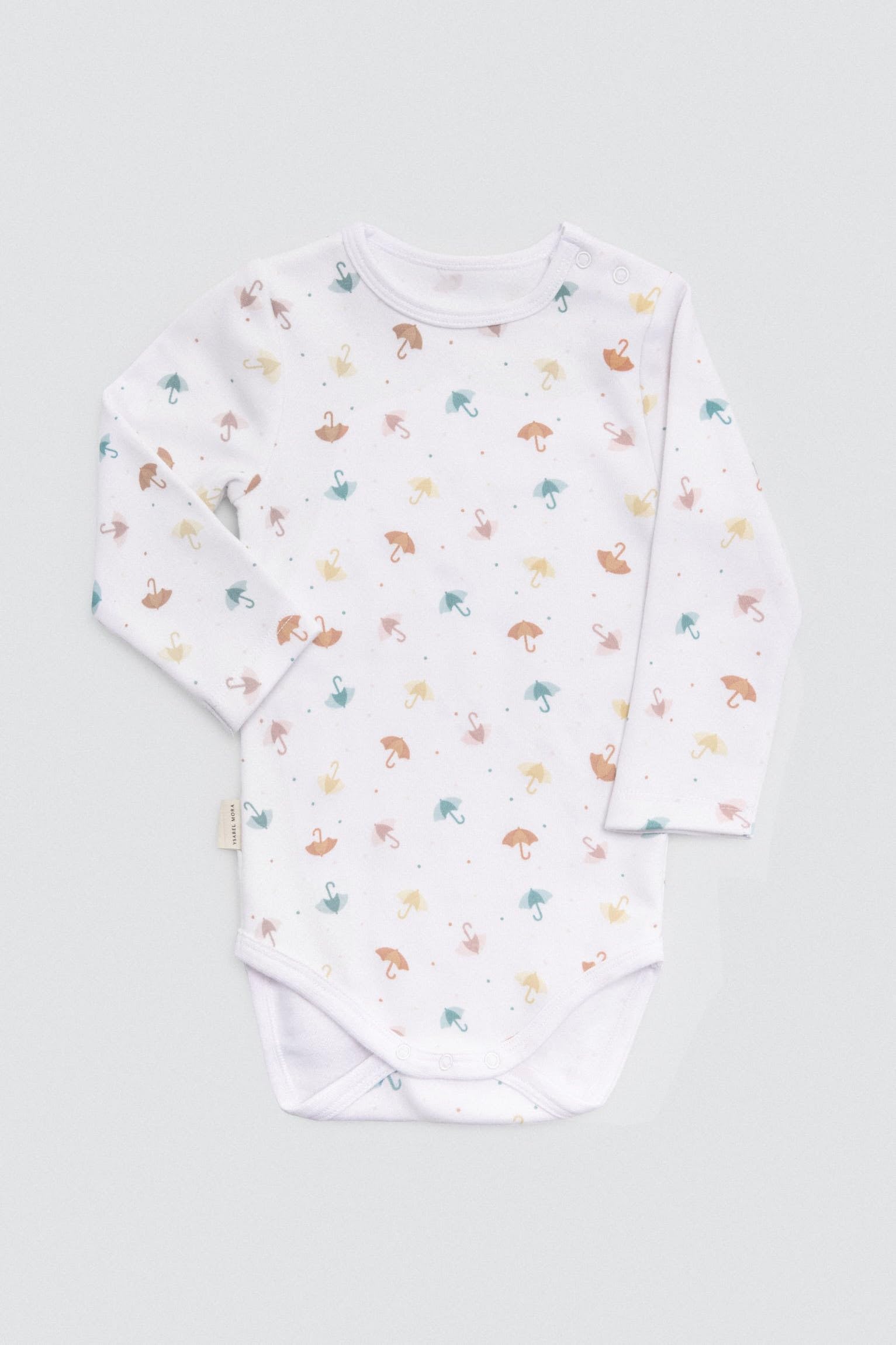 YSABEL MORA Confezione 2 Body Neonato Manica Lunga Cotone Naturale Confortevole ed Ergonomico per Inverno, Mantiene Temperatura Ideale, Stampe Dolci, Interno Felpato, 60% Cotone 40% Poliestere