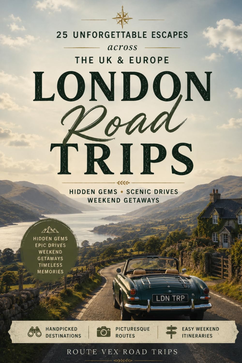 London Road Trips: 25 Unforgettable Escapes Across the UK & Europe (Hidden Gems, Scenic Drives & Weekend Getaways): The Ultimate Road Trip Guide from London