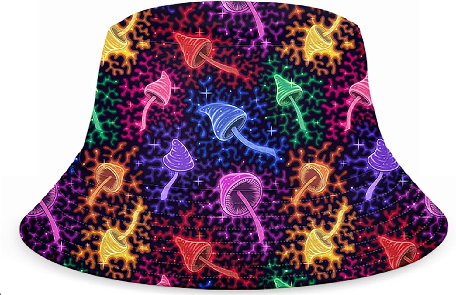 Men's 2 Piece Tracksuit funny hawaiian shirts for men Button Down Shirt Shorts rave Outfits With Bucket Hats - Image 5