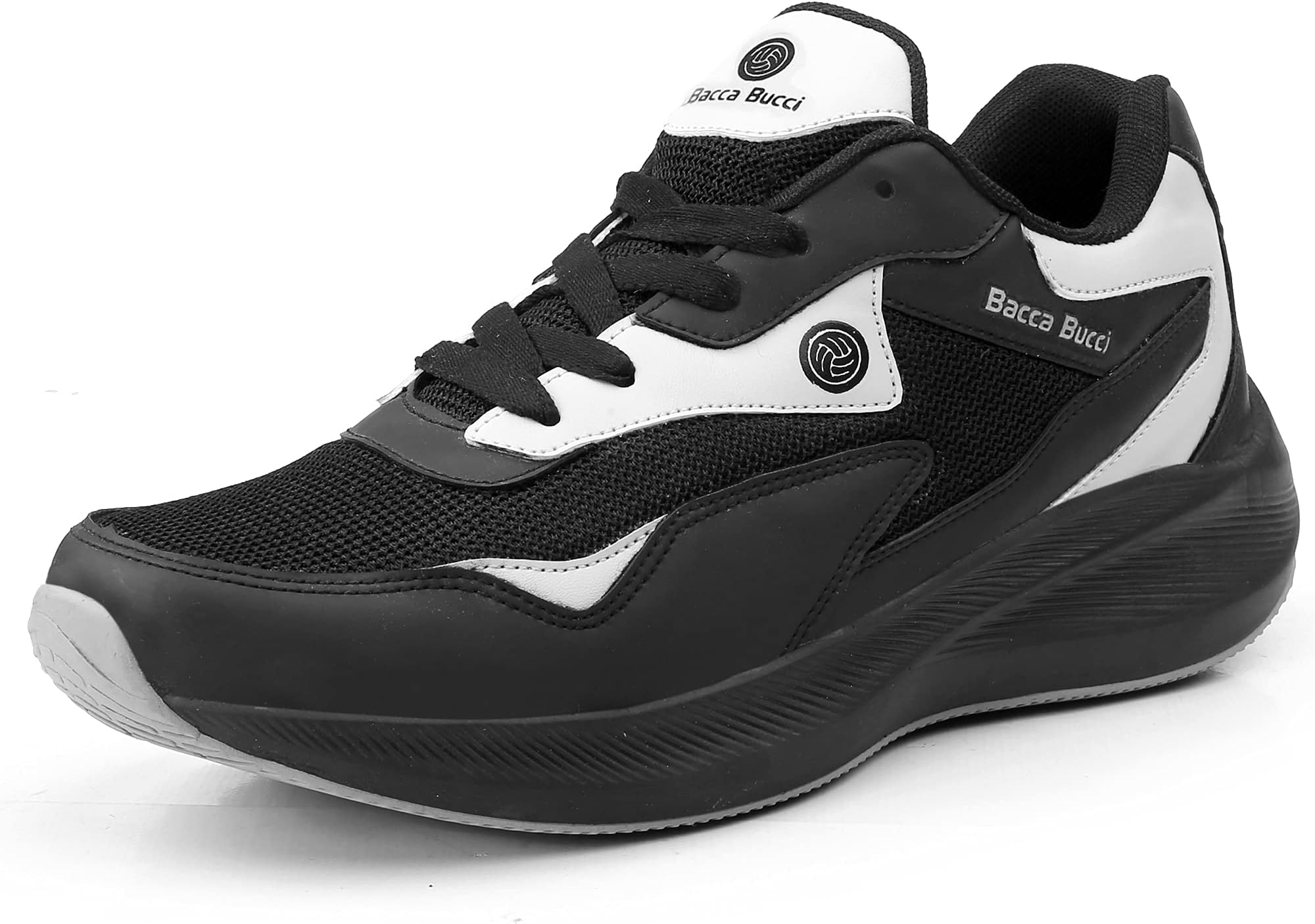 Men Lace Up Running Shoes