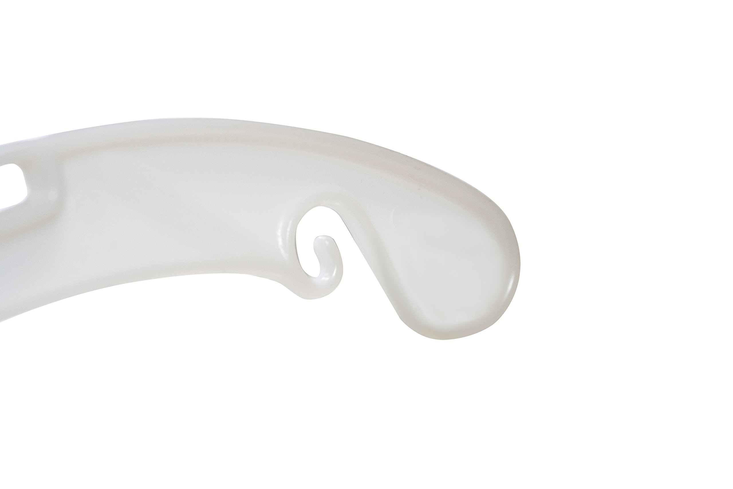 NAHANCO 1507 Plastic Dress Hanger, Medium Weight, 17