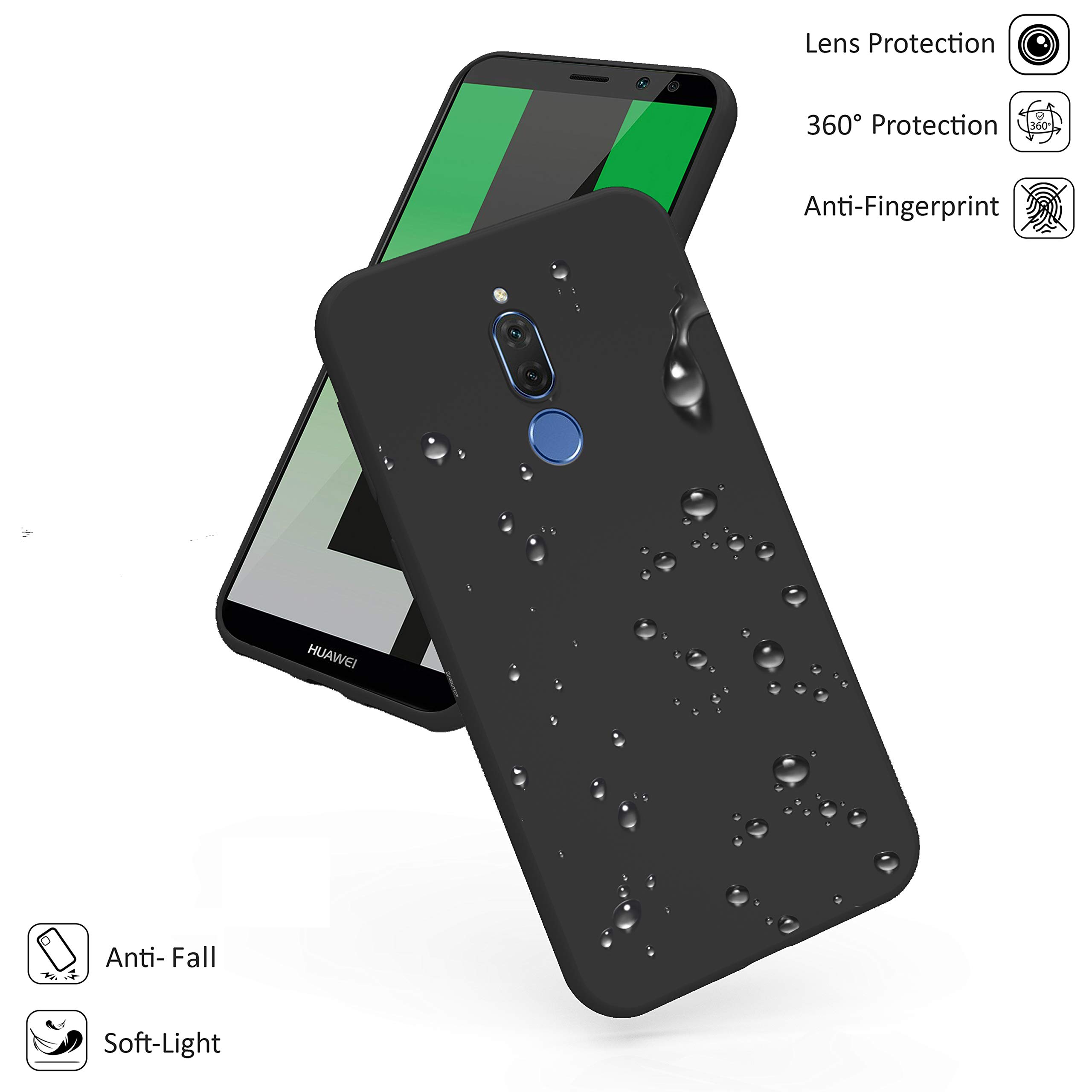 N NEWTOP Custodia Cover Compatibile per Huawei Mate 10 Lite, Ori