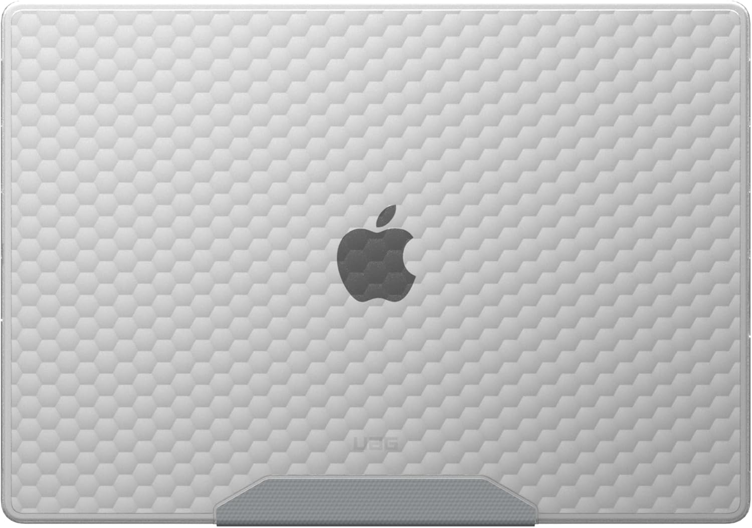 URBAN ARMOR GEAR UAG Designed for MacBook Pro 16" Case M5 2026 M4 2024 M3 2023 Pro/Max Chip - Rugged One Piece Hardshell Transparent Clear Scratch Resistant Protective Cover, Essential Armor Ice
