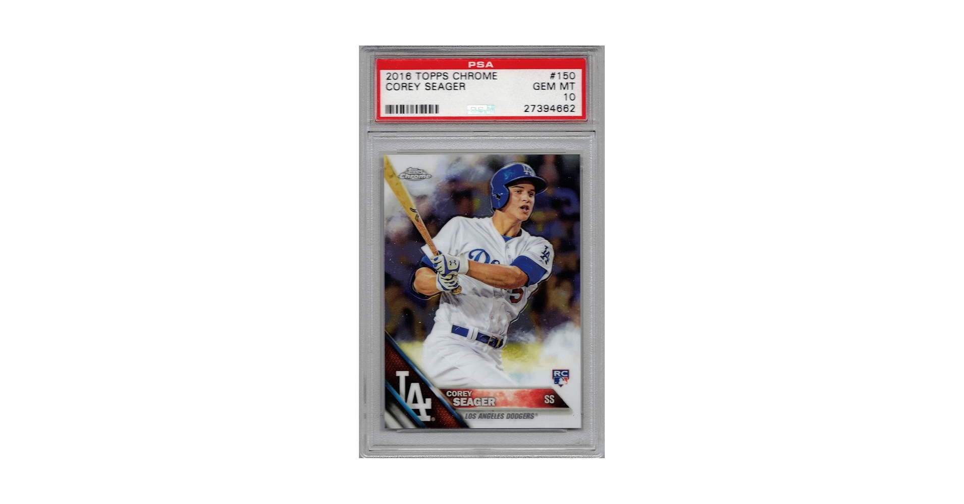 Amazon.com: 2016 Topps Chrome Baseball #150 Corey Seager