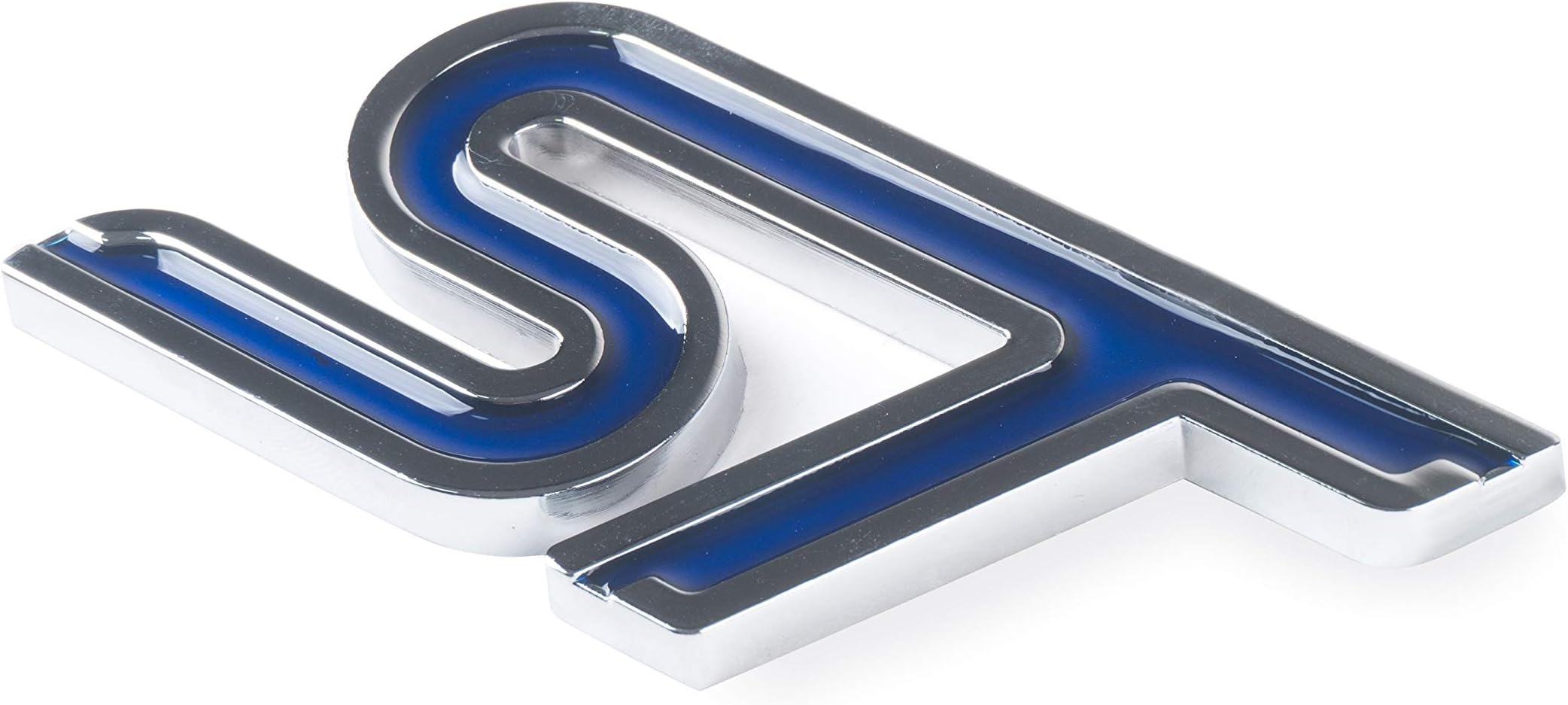 HPOW Blue Focus ST Fiesta ST Name Metal Badge Emblem Decal