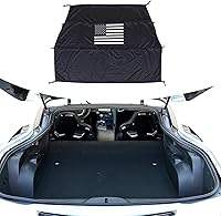 Vista 9 de Cubierta de carga para maletero de automóvil compatible con Chevrolet Corvette C7 2014-2019, protección retráctil de seguridad para maletero