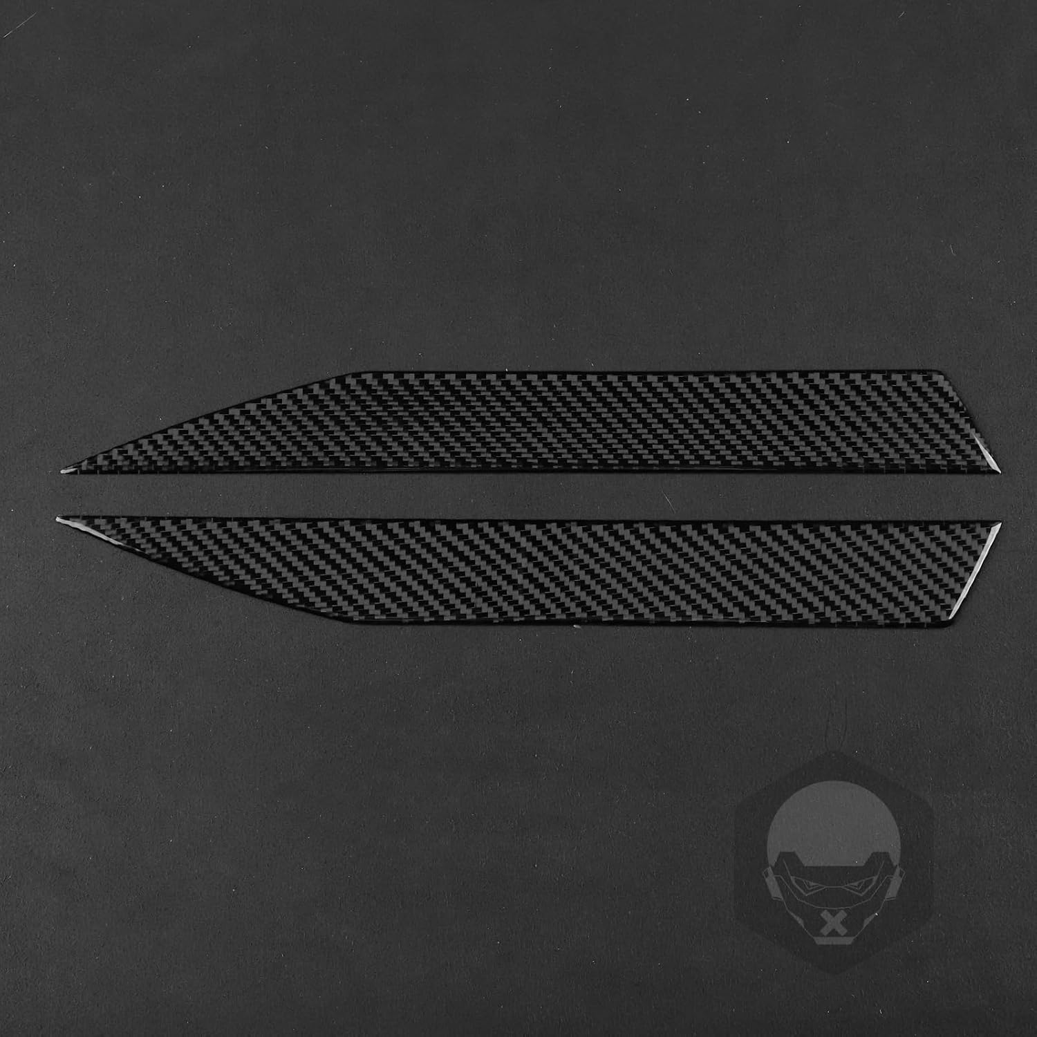 Real Quality Carbon Fiber Decor Car Door Sill Protection Trim Strip Decal Compatible with Lexus NX 250 350 350h 450h+ 2022-2026 2023 2024 2025 Interior Accessories Sticker 2pcs Black