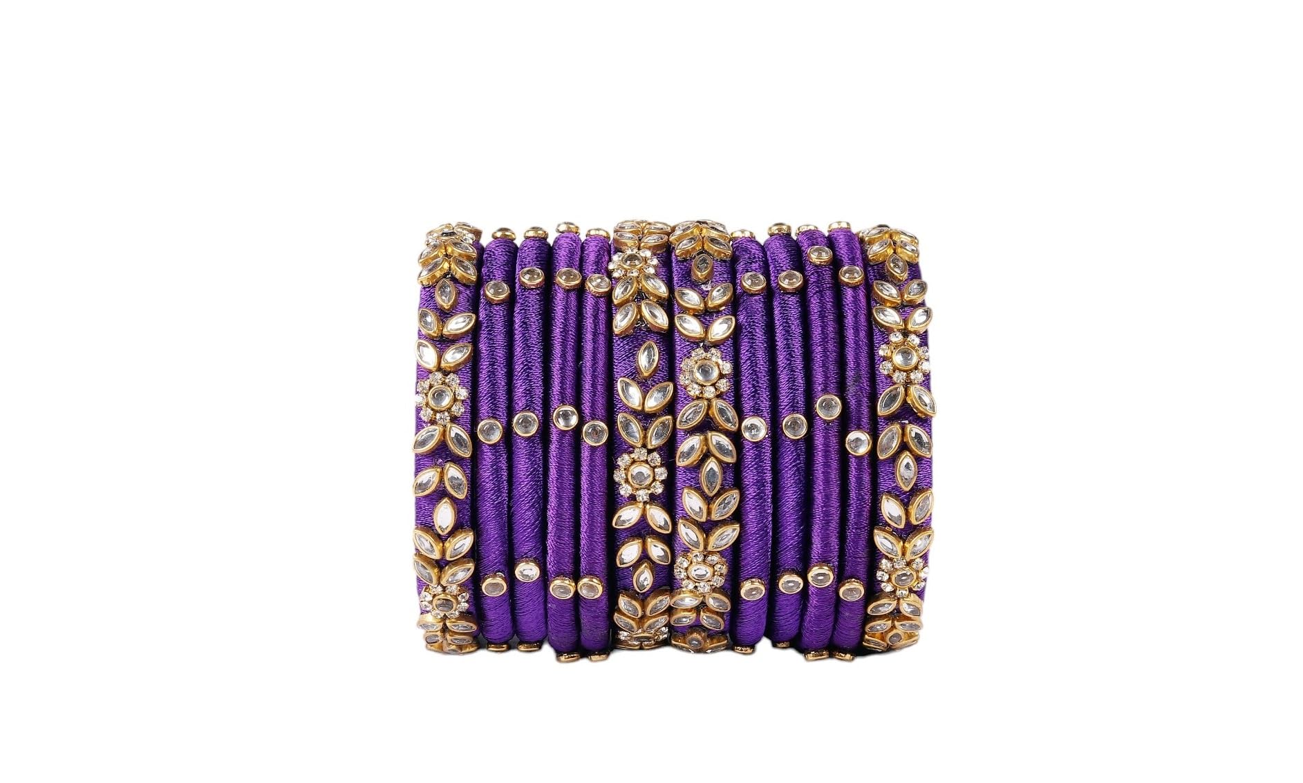 See full amazon price history chart for Saumakshi Designs Silk Thread Bangles Set for Women (DARK PURPLE-ND) (2.10) Saumakshi Designs Silk Thread Bangles Set for Women (DARK PURPLE-ND) (2.10) (B0CX96K9DH) Amazon Price History, Amazon Price Tracker