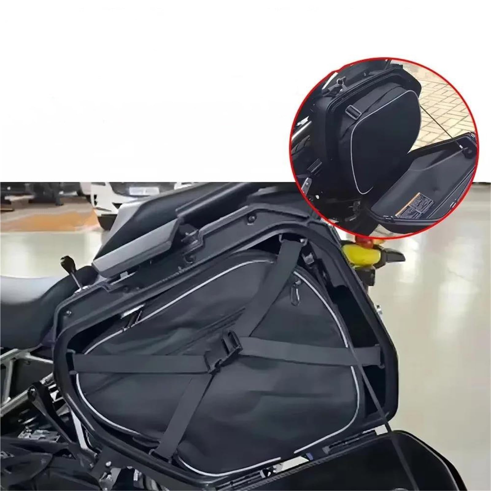 Borsa Da Viaggio Interna Per Moto Suzuki GSX S1000GX GSXS1000GX GSX-S1000 GX 2024-2025 NERO