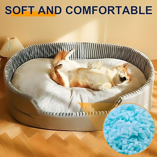 Miniatura 4 de QUTOOL Relleno de espuma viscoelástica triturada de repuesto de 0.44 libras para cojines de espuma, 1 paquete