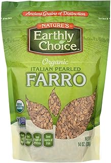 Natures Earthly Choice Italian Pearled Farro, 14 Ounce - 6 per case.