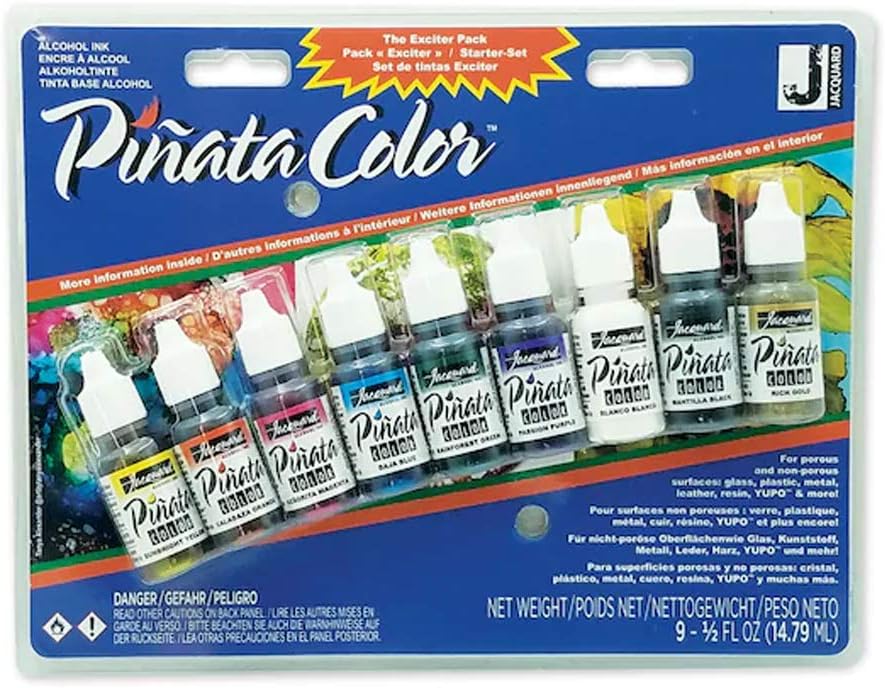 Jacquard Pinata Color Alcohol Ink, The Exciter Pack