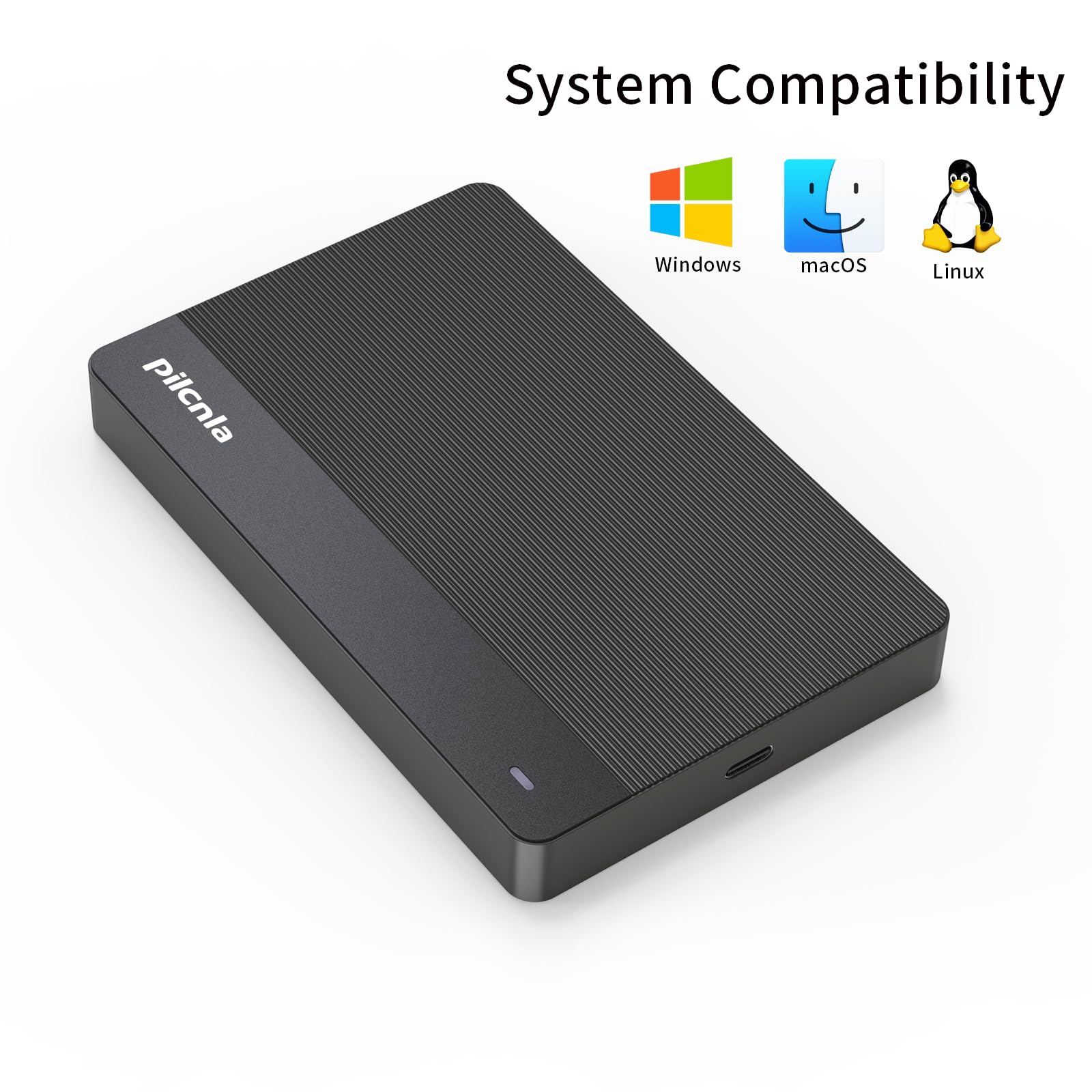 Ultra Slim Portable External Hard Drive USB3.0 HDD Storage 1TB for Xbox One X/S, Xbox 360, PS4, PC, Desktop, Laptop, MacBook, Chromebook - 4