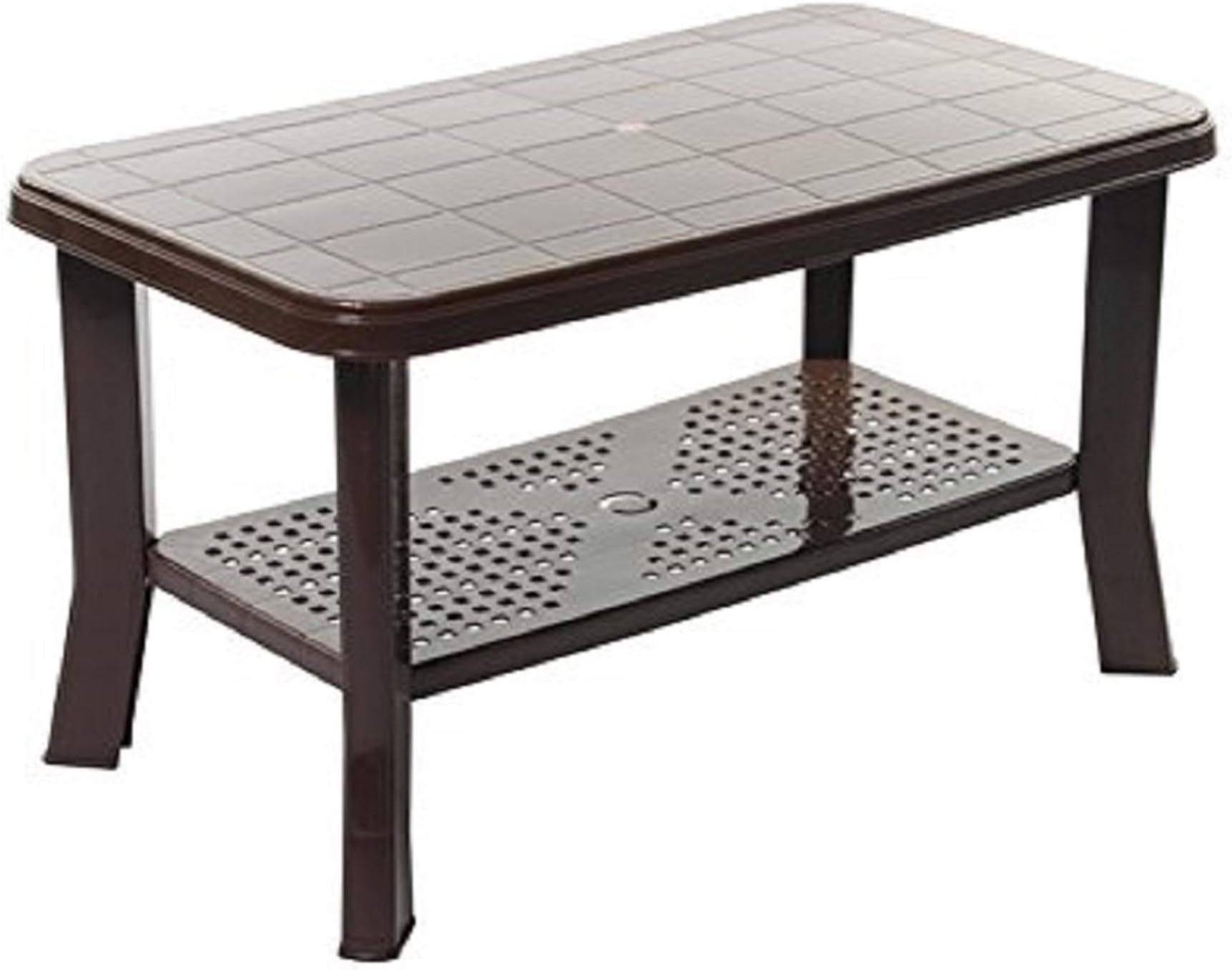 Cello Oasis Plastic Centre Table/Coffee Table (Red)