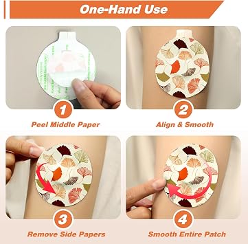 30Pack Waterproof Sensor Covers for Libre 2 Plus