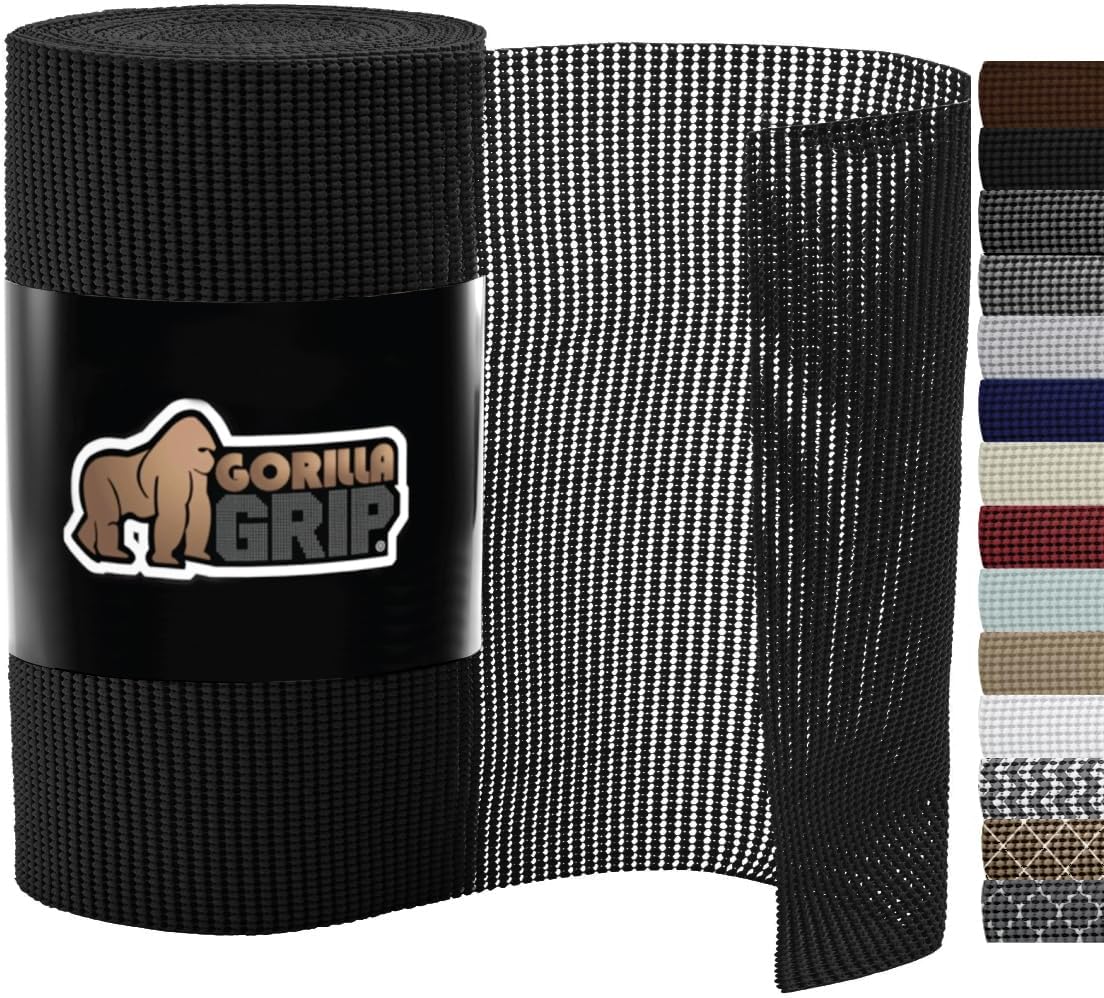 Gorilla Grip Drawer Liner and Smooth Drawer Liner, Shelf