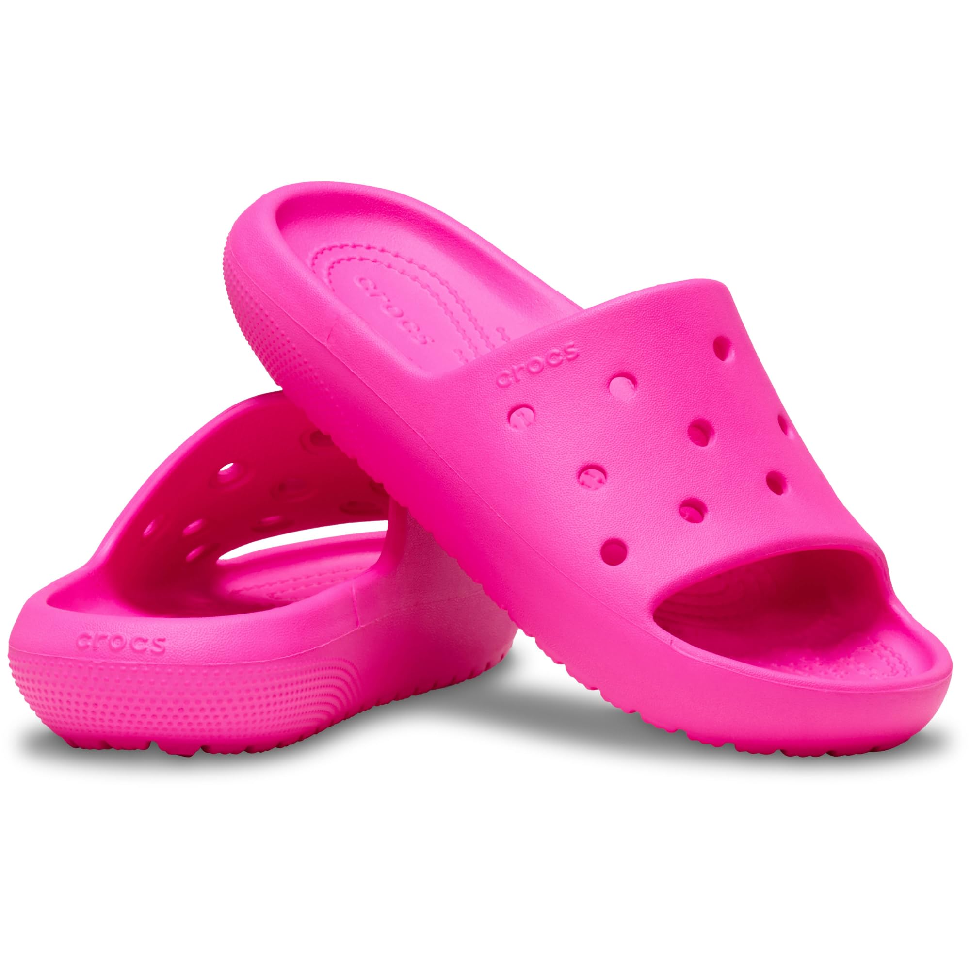 Crocs Unisex Kinder Classic Slide V2 K Schiebe-Sandalen