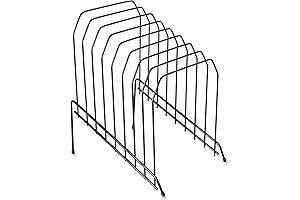 Lorell Wire Step File, 8-dividers for Efficient Document Segregation