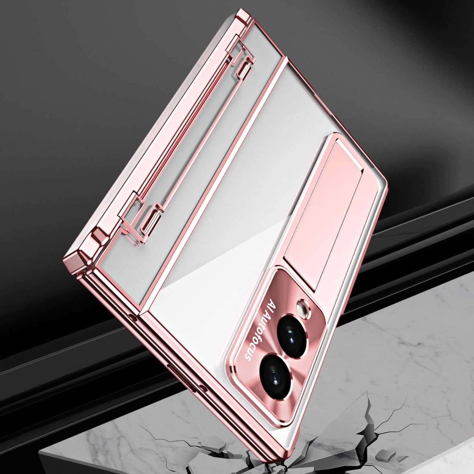 Custodia slim for Samsung Z Fold 8/Ultra chiara supporto