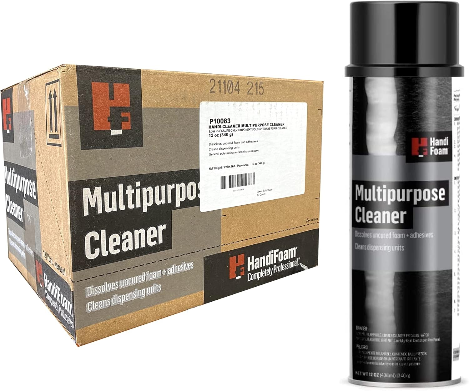 Fomo Products P10083 HandiFoam MultiPurpose Foam Cleaner