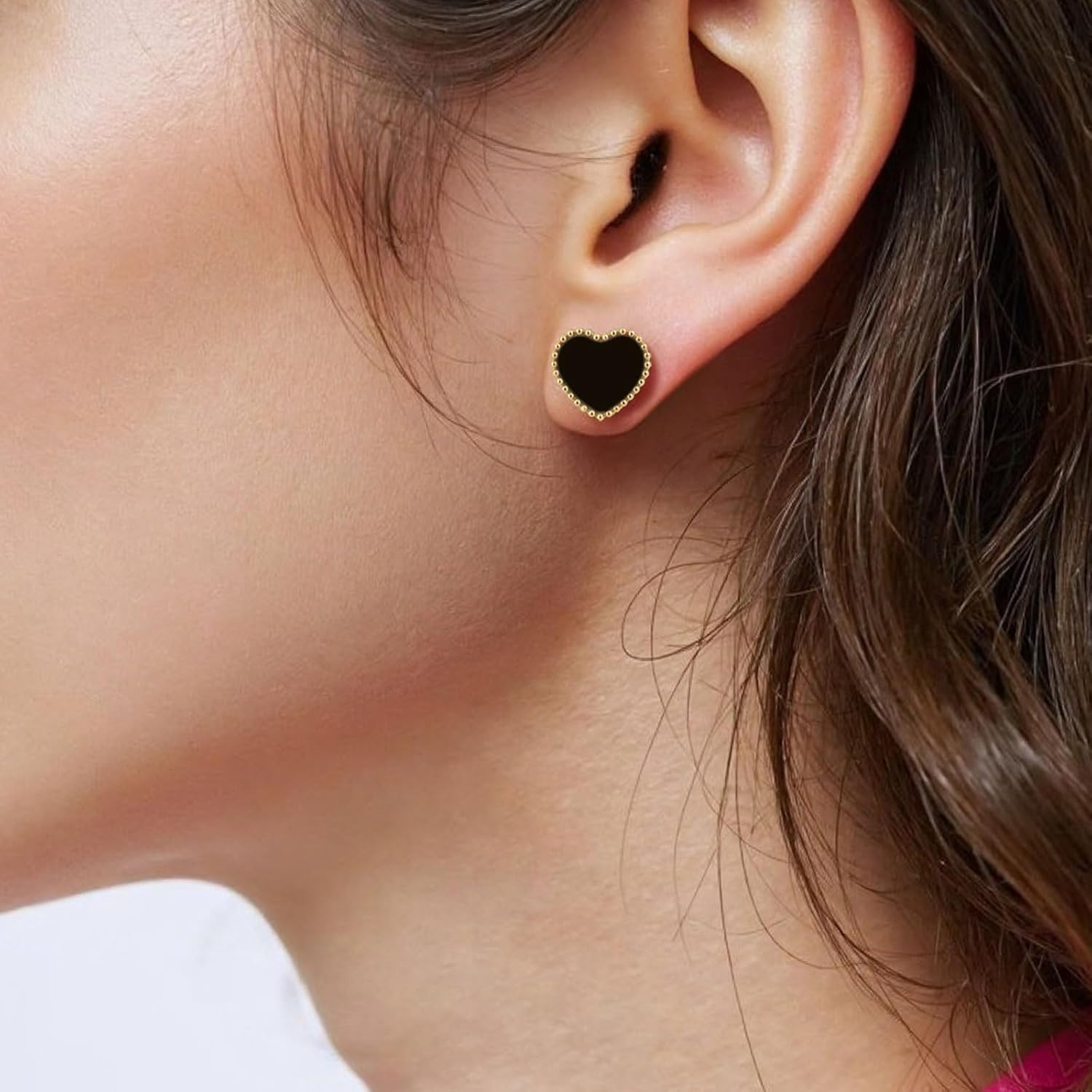 Hoop Earrings Set for Women | 14K Gold Plated Hoop Earring | Hypoallergenic Lightweight Earring | Trendy Gold Hoops - Image 2