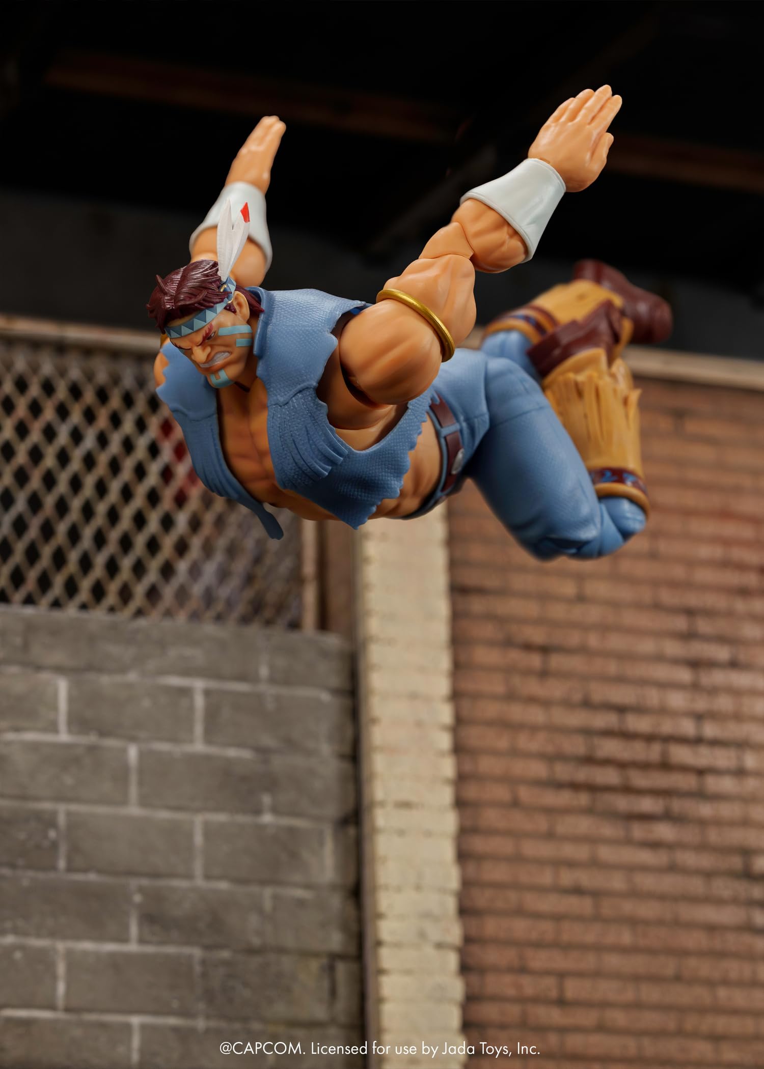 Jada Street Fighter II Figura T. Hawk 17 cm Articulada con Accesorios Intercambiables, Figura Acción Coleccionable Capcom +13 Años (9335739314R00)