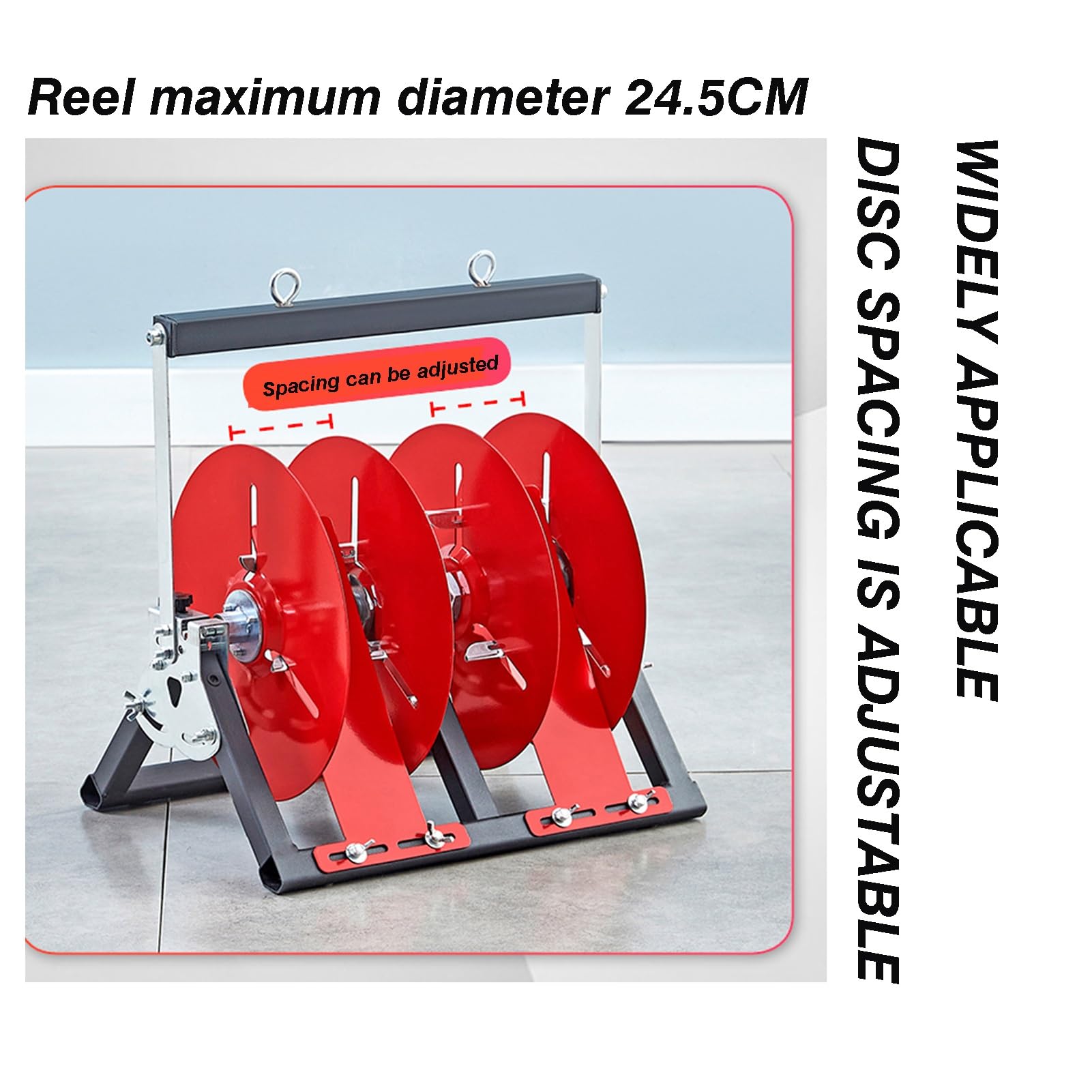 Estante para carretes de Alambre, Almacenamiento de Alambre para automoción, Distribuidor de Cables/alambres en Espiral de Alta Resistencia para la Industria eléctrica y el comerci