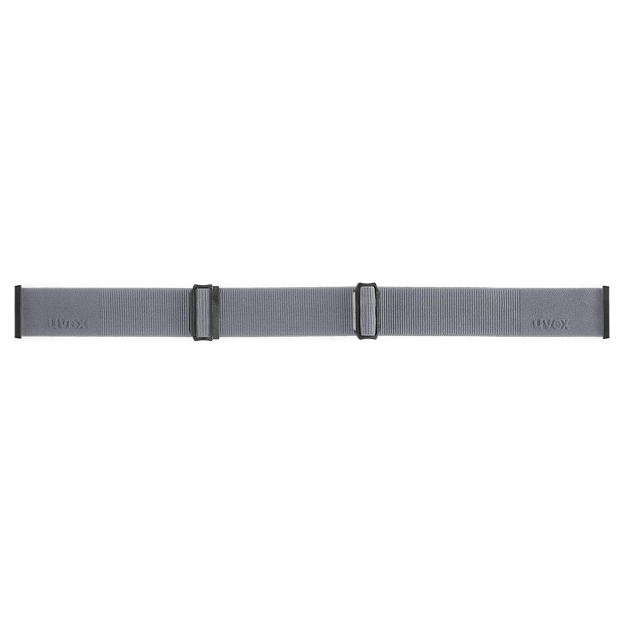 uvex gravity FM, Gogle narciarskie unisex-dorosły, nashorn grau matt dl/eisblau-grün, one size