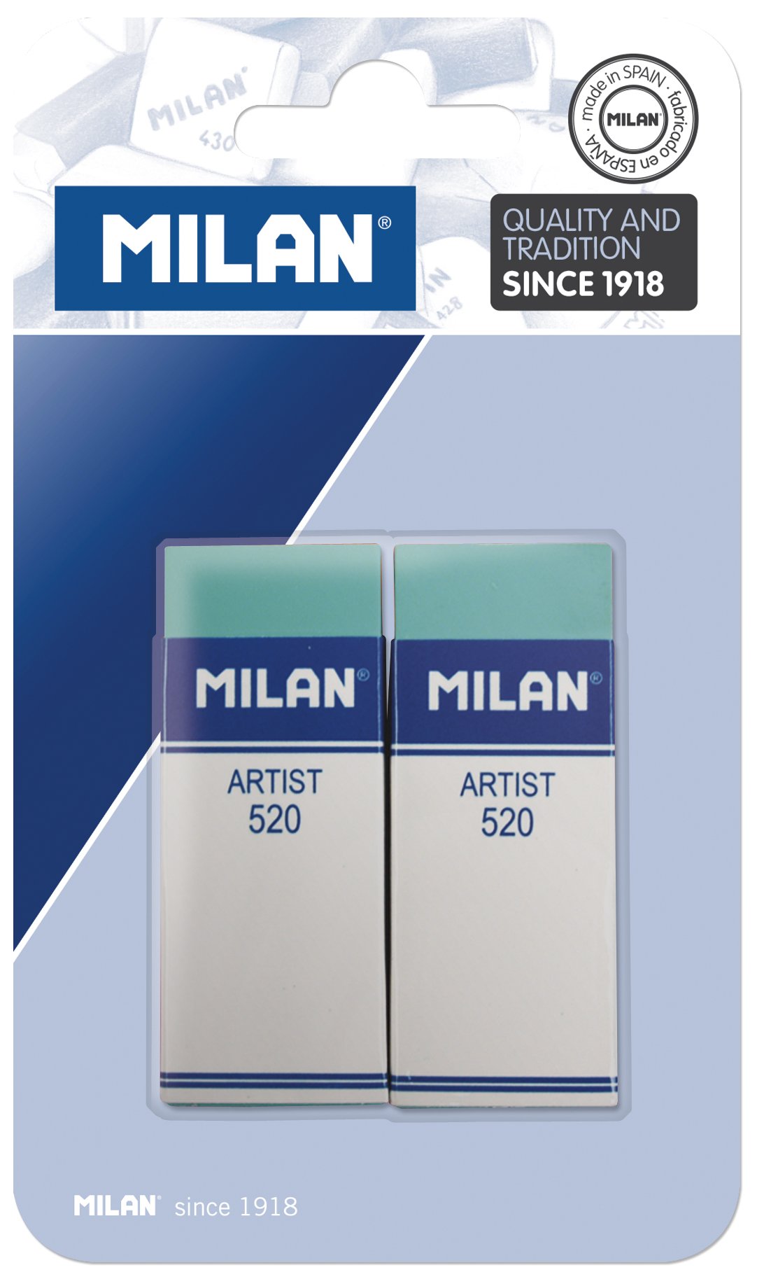 Blíster 2 gomas Artist 520