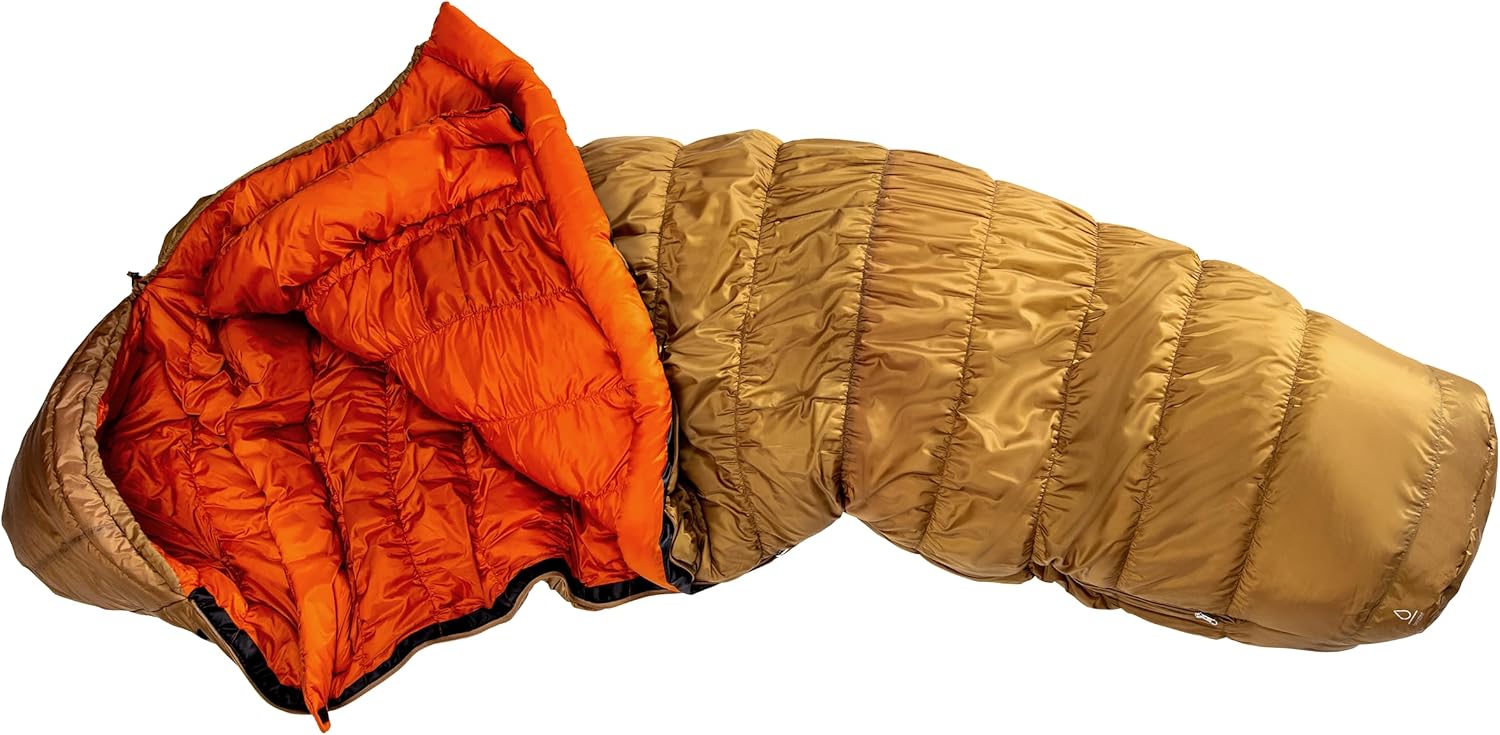 deuter Exosphere 11° EL Men's Atlantic-Ink Synthetic Fiber Right Zip Camping Sleeping Bag